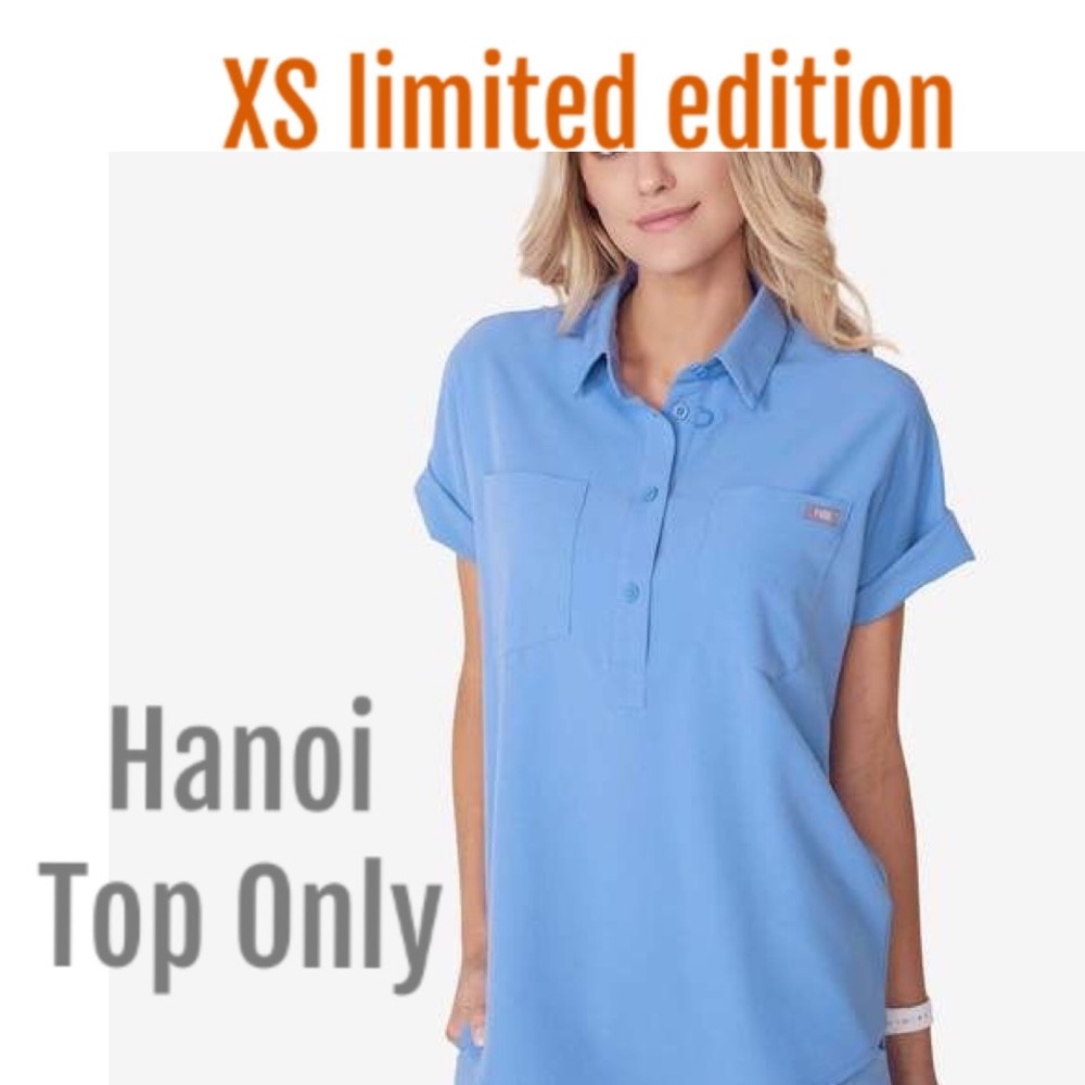 XS FIGS SCRUB TOP